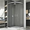 Idralite BOX CABINA SEMICIRCOLARE 70X90 VETRO STAMPATO C SCORREVOLE ANGOLARE DOCCIA