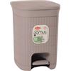 Stefanplast Pattumiera 20L Domus Media con Pedale Raccolta Differenziata Interni