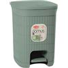 Stefanplast Pattumiera 20L Domus Media con Pedale Raccolta Differenziata Interni