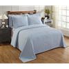 Better Trends Jullian Collection - Copriletto singolo in 100% cotone trapuntato, a righe classiche, morbido e confortevole per tutte le stagioni, lavabile in lavatrice