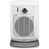 De'Longhi HBC 3030 Termoventilatore Caldobagno, 2 livelli di potenza, Funzione ECO-SILENCE, Protezione antigoccia, Ventilazione estiva, Avvolgicavo, per ambienti fino a 60 m³