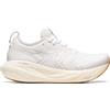 Asics, Gel-Nimbus 25, Scarpe da Corsa da Donna, Bianco/Bianco, 45 EU