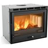 Nordica 6016704 Camino Caminetto 7,8kW Inserto 70 4.0 ventilato Black Classe A