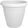 Non applicabile Veca Vaso Rotondo Verona Plastica Bianco cm.40