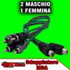 staudio - ipnosis Cavo Audio Sdoppiatore RCA 1 femmina uscita 2 maschio adattatore 20cm. schermato