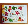 Tatuaggi per bambini - 12 Designi Tatuaggi Pesci Rana Coniglio. Sc31