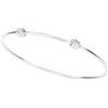 DoDo Bracciale Rigido Dodo Nodo DBKNOT/A Argento Bangle Bracelet 16 S Knot