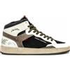 Crime London Sneaker Uomo Chelsea Mid Nera, Bianca e Militare