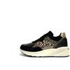 NERO GIARDINI SCARPE DONNA SNEAKERS FASHION CON GOMMA MEDIA I512864D NERO STRASS