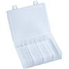 hünersdorff Cassetta a scomparti PP MINI, 0 scomparti 140x180x40 mm, colore trasparente