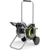 Kärcher Carrello avvolgitubo HT 5 M, compatto e mobile con base extra larga, robusto avvolgicavo in metallo, manico regolabile in altezza, nero
