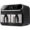 G3 Ferrari G10150 Friggisano Duo Friggitrice Ad Aria Doppia 8 Litri 1700W