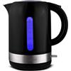 Techwood TB-1776 Bollitore Electrque, 1.7L, Nera, 1.7 Litri, Multicolore