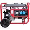 Pramac EM3300 Generatore 3 kW OHV a benzina con AVR Stage V fornito di ruote