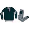Lovable PIGIAMA-uomo "LOVABLE" Girocollo in CALDO COTONE INTERLOCK-FELPATO sconto-20%