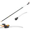 FISKARS UPX86 + SEGHETTO SEGACCIO SVETTATOIO TRONCARAMI TELESCOPICO H. 6 METRI