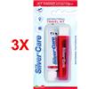 SILVERCARE 3 X Silver Care Kit Viaggio Denti Spazzolino + Dentifricio 20 Ml Travel