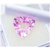 Rosa Naturale Kunzite Cubico Taglio 10.10 + KT Certificato Loose Gemma ~ Omaggio