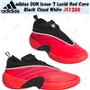 adidas DON Issue 7 Lucid Red Core Black Cloud White JS1300 taglia uomo