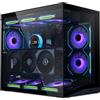 Lian Li Case PC Mini O11 Dynamic Mini V2 in Vetro Temperato Nero