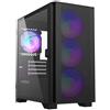 Montech Case Mini Tower AIR 100 ARGB Nero per Gaming con Ventole RGB