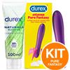 Durex Lubrificante Intimo DUREX Gel Naturals + Vibratore Pure Fantasy: Kit Fantasia