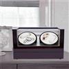 4+0 orologi Scatola carica automatici rotazione Portaorologi Watch Winder Box