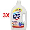 LYSOFORM 3 X Lysoform Detersivo Lavatrice Igienizzante Bucato - Delicato Sui Colori - Ma