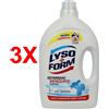 LYSOFORM 3 X Lysoform Detersivo Lavatrice Igienizzante Bucato - Profumo Classico 36 Lava