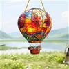 Decorazione da appendere a forma di mongolfiera, acchiappasole piatto in