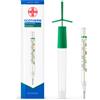 Does not apply ® Termometro Clinico Classico in Vetro per Febbre Al Gallio Senza Mercurio per A