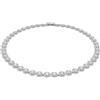 Does not apply Collana Angelic, Una Angelic Tennis collana, Cristalli,Placcatura rodio