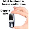 L8star MINI TELEFONO CELLULARE DUAL SIM SMALL BM10 L8STAR BLUETOOTH LETTORE MP3 GSM