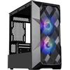 Cooler Master Case Mini Tower TD300 Nero con Finestra Laterale e Illuminazione M