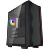 DeepCool Case CC560 ARGB V2 Midi Tower Nero con Ventole RGB e Vetro Temperato