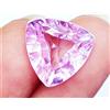 Cubico Taglio Rosa Naturale Kunzite 10.40 KT Certificato Loose Gemma ~ Omaggio