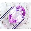 Rosa Naturale Kunzite Taglio a Pera Certificato Loose Gemma 9.40 KT Con Omaggio