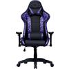 Cooler Master sedia gaming Caliber R1S CAMO Nero, Porpora imbottita ergonomica