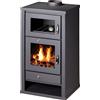 V05 Victoria Deluxe F 11,3 kW | Stufa legna con forno, moderna e compatta A+