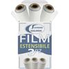 x1/3/6 Bobine Film Estensibile Manuale Bianco 2,6kg Imballaggi Coprente 50cm