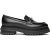 NERO GIARDINI SCARPE IN PELLE DONNA INVERNO I217715D 100 MOCASSINI NERO