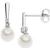 Comete Orecchini Donna COMETE PERLE D'AMORE ORO DIAMANTI codice ORP739