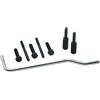 Laser 0186 - Chiave a cricchetto con Impugnatura conica, 13 mm, 17 mm