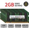 20GB 16GB 8GB 4GB 2GB PC2-5300S DDR2 667Mhz Laptop memoria RAM per Samsung IT