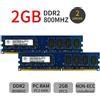 Nanya Originale Nanya 8GB 4GB 2GB DDR2 800Mhz PC2-6400U DIMM Desktop Memoria SDRAM IT
