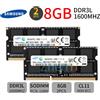 Samsung 32GB 16GB 8GB PC3L-12800S DDR3L 1600MHz 204Pin SODIMM Laptop Memoria Samsung LOT