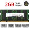 20GB 16GB 8GB 4GB 2GB PC2-5300S DDR2 667Mhz Laptop memoria RAM per Samsung IT