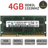 Senza marchio Per Samsung 8GB 4GB DDR3L PC3-10600S 1333MHz 1.35V Memoria RAM Intel Laptop IT