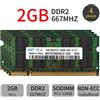 20GB 16GB 8GB 4GB 2GB PC2-5300S DDR2 667Mhz Laptop memoria RAM per Samsung IT