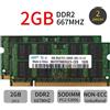 20GB 16GB 8GB 4GB 2GB PC2-5300S DDR2 667Mhz Laptop memoria RAM per Samsung IT